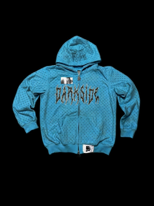 DARKSIDE DIAMONDS, DANCING HOODIE / LIGHT BLUE